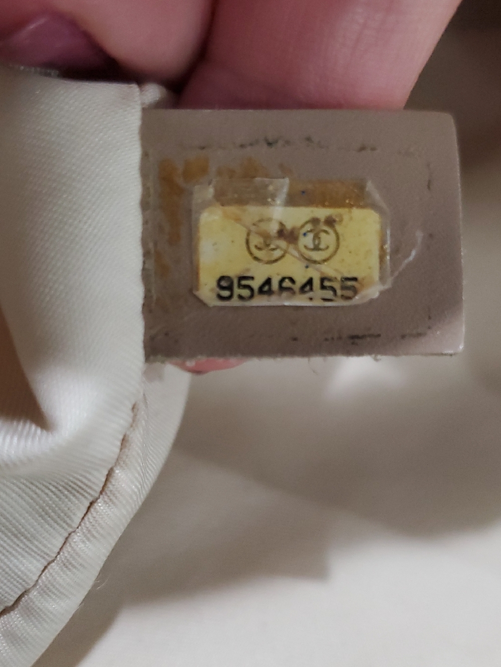 🇮🇹VINTAGE Chanel Travel Ligne Beige Large Tote - Picture 10 of 16